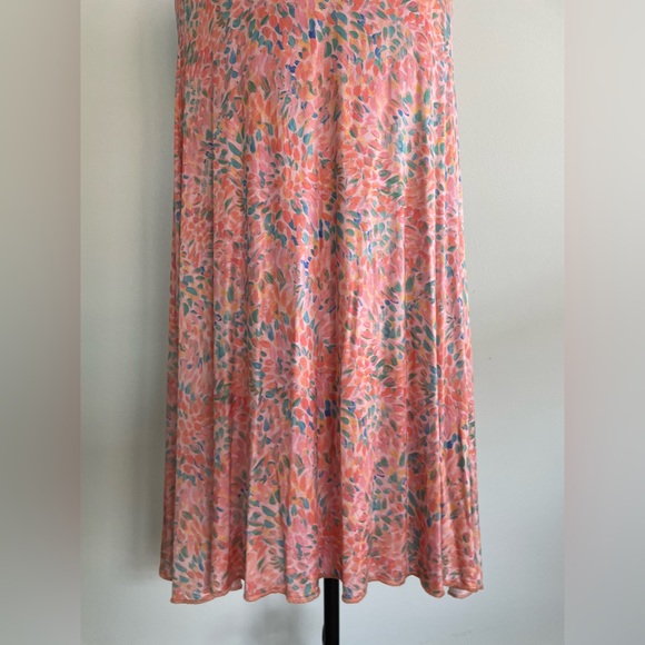 Free people vintage backless midi dress in multi Color - Picture 6 of 15